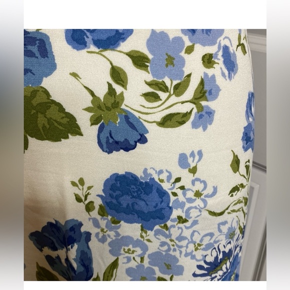 Reformation Bea A-line midi Skirt Sunnie Lucca Floral Print Size 4 - Picture 4 of 6